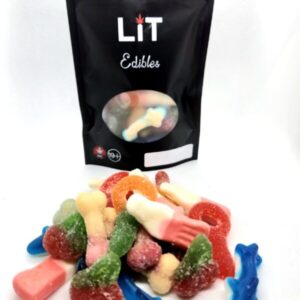 LiT X Eddies Edibles – Mixed Variety Gummy Candy Edibles Large (25 pcs x 1000mg)