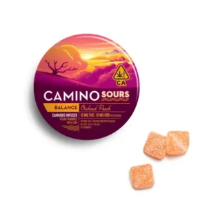 Sours 1:1 Orchard Peach Hybrid Gummy • CBD • 20pcs, THC: 100.00 mg CBD: 100.00 mg THC/$: 4.2 mg CBD/$: 4.2 mg