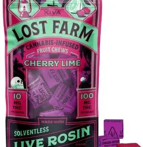 200MG Cherry Lime X GMO Indica Chew • Live Rosin • 20pcs, STIIIZY