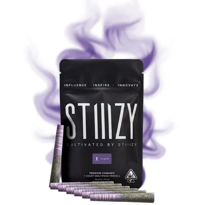 Jet Lag Kush Indica Pre-Roll • Multi-pack • scale 7g | THC: 24.62% CBD: 0.03% THC/$: 23.9 mg CBD/$: 0.0292 mg
