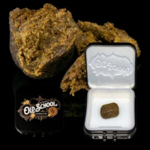 1G Old School Hash Co. Soft Hash | Kashmir by Old School Hash Co. Hash, THC 64.54% Terps 7.90%